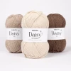 Włóczka Drops Daisy 01 / ecru / uni colour