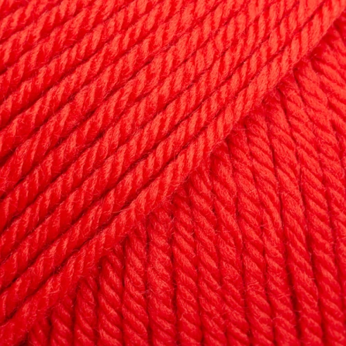 Włóczka Drops Daisy 20 / czerwony / uni colour
