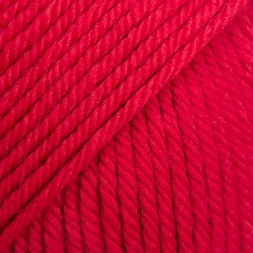 Włóczka Drops Daisy 21 / szkarłatna czerwień / uni colour