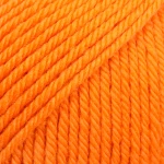 Włóczka Drops Daisy 23 / pomarańczowy / uni colour