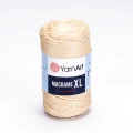 Sznurek poliestrowy YarnArt Macrame XL 3mm 165 / szampański