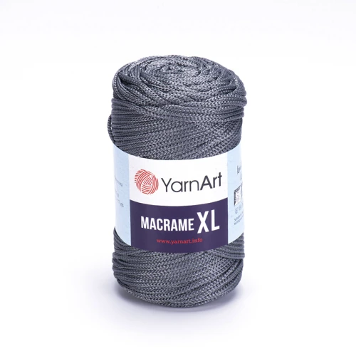 Sznurek poliestrowy YarnArt Macrame XL 3mm 159 / szary