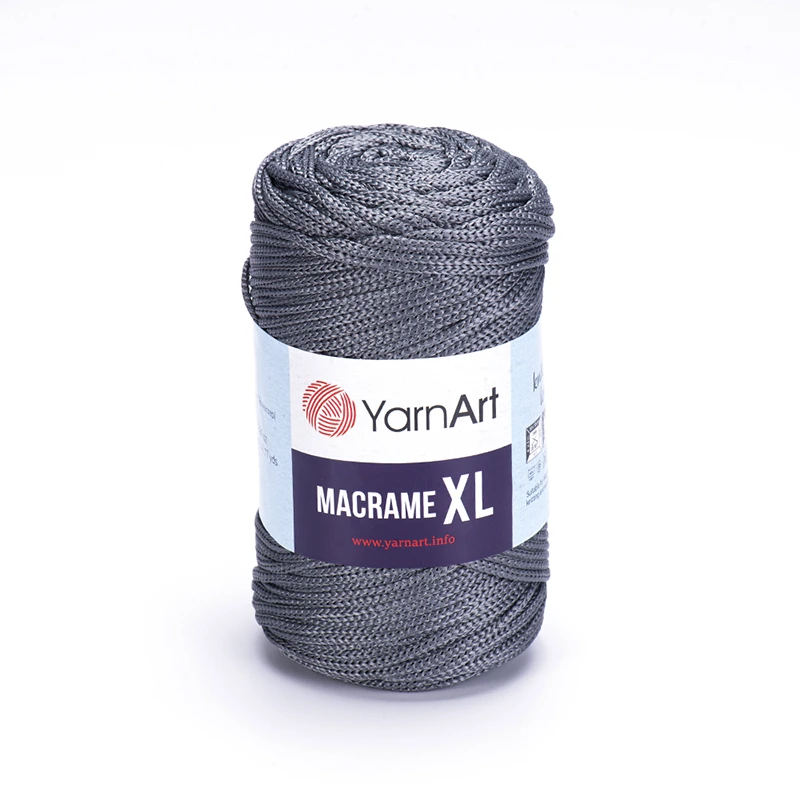 Sznurek poliestrowy YarnArt Macrame XL 3mm 159 / szary