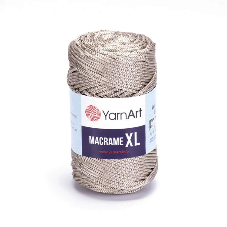 Sznurek poliestrowy YarnArt Macrame XL 3mm 156 / cappuccino
