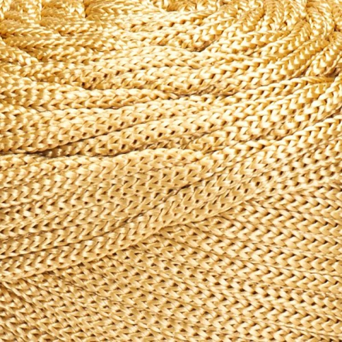 Sznurek poliestrowy YarnArt Macrame XL 3mm 155 / stare złoto