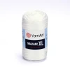 Sznurek poliestrowy YarnArt Macrame XL 3mm 154 / biel