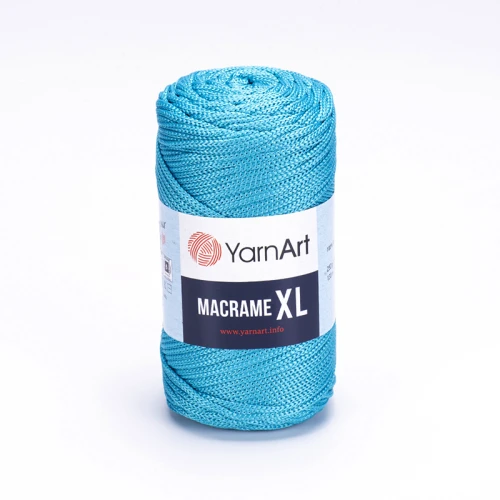Sznurek poliestrowy YarnArt Macrame XL 3mm 152 / turkus