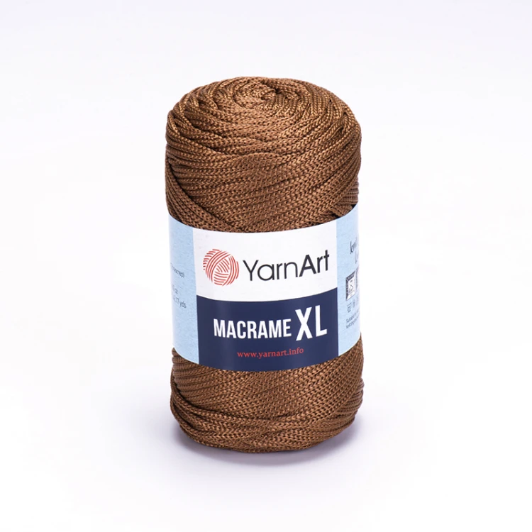 Sznurek poliestrowy YarnArt Macrame XL 3mm 151 / kakao