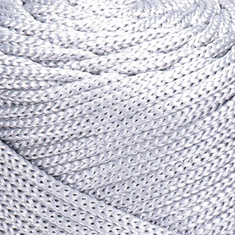 Sznurek poliestrowy YarnArt Macrame XL 3mm 149 / jasny szary