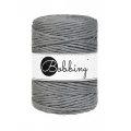 Sznurek skręcany bawełniany Bobbiny Macrame Cord / Ciemny Szary / Stone Grey / 5mm / 100m