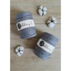 Sznurek skręcany bawełniany Bobbiny Macrame Cord / Ciemny Szary / Stone Grey / 5mm / 100m