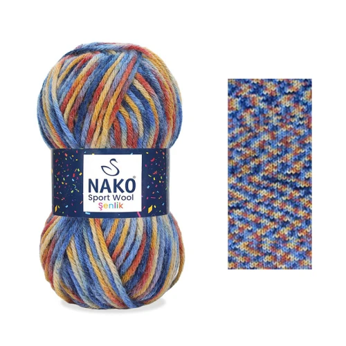 Włóczka Nako Sport Wool Senlik / 87743