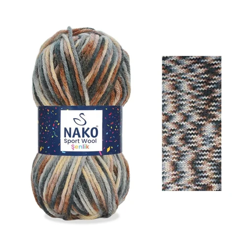 Włóczka Nako Sport Wool Senlik / 87738