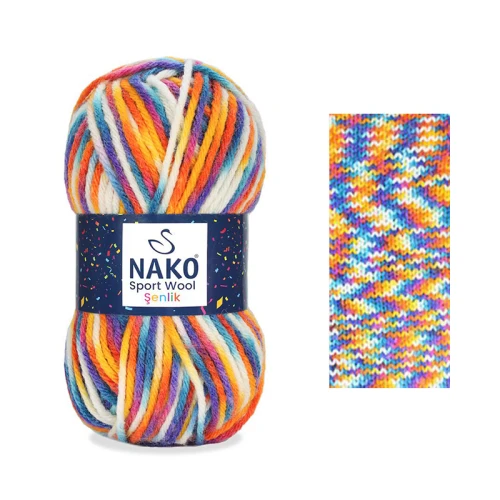 Włóczka Nako Sport Wool Senlik / 87737