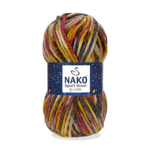 Włóczka Nako Sport Wool Senlik / 87735
