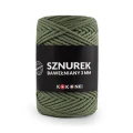 PREMIUM sznurek bawełniany by KOKONKI 3mm / rolka 100m / szałwia