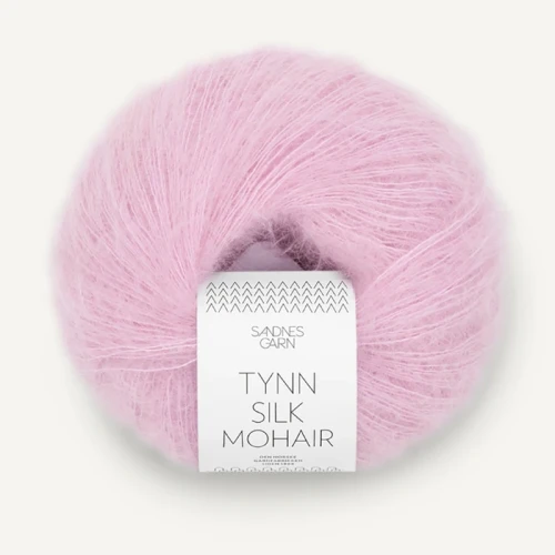 Włóczka Sandnes Garn Tynn Silk Mohair 4813 / jasny róż