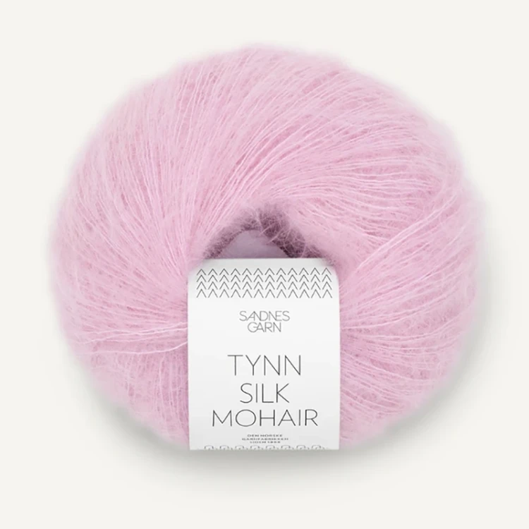 Włóczka Sandnes Garn Tynn Silk Mohair 4813 / jasny róż