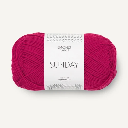 Włóczka Sandnes Garn Sunday 4600 / magenta