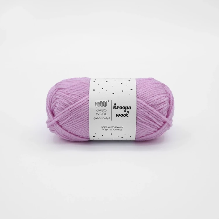 Włóczka Gabo Wool Kroopa Wool 0054 / wata cukrowa