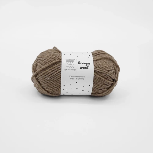 Włóczka Gabo Wool Kroopa Wool 0281 / ciasteczkowy