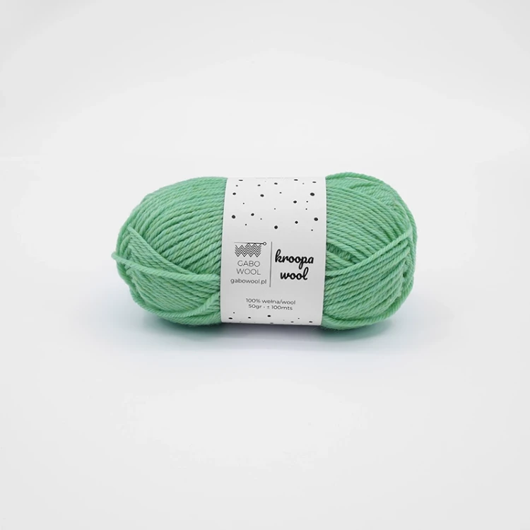 Włóczka Gabo Wool Kroopa Wool 0299 / soca river