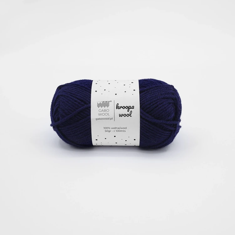 Włóczka Gabo Wool Kroopa Wool 0936 / atrament