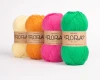 Włóczka Drops Flora 28 / magenta / uni colour