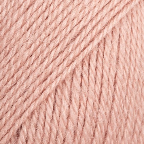 Włóczka Drops Flora 30 / pustynna róża / uni colour