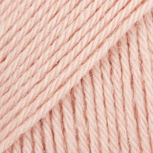 Włóczka skarpetkowa Drops Nord 27 / jasna brzoskwinia / uni colour