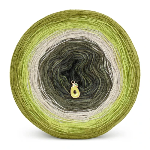 KOKONEK Merino 776 For better or worse - Oliwka/limetka/lniany/khaki/ciemne khaki