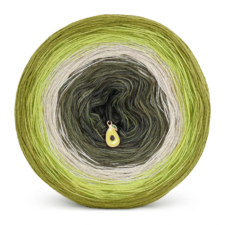 KOKONEK Merino 776 For better or worse - Oliwka/limetka/lniany/khaki/ciemne khaki