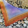 Autorka chusty: Agnieszka Beirowska / JagaLovo; Wzór: Jagabraut by Jacqueline Krämer Minoet; Szydełko: 3,25 mm; Wymiary: 180/80 cm