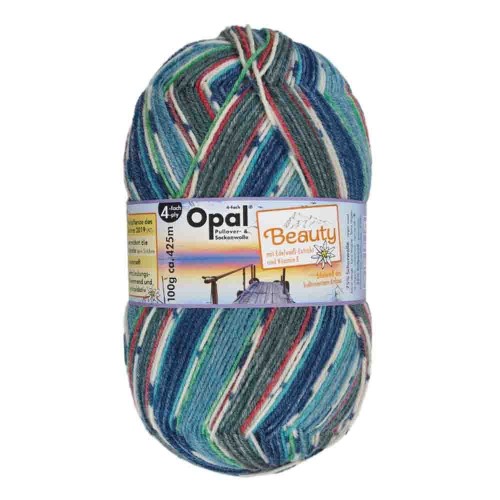 Włóczka skarpetkowa Opal Beauty 3 Wellness 4ply / 100g / 11304
