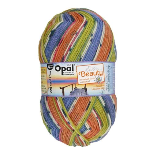 Włóczka skarpetkowa Opal Beauty 3 Wellness 4ply / 100g / 11303