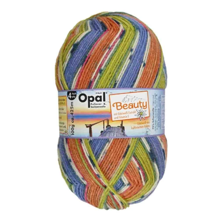 Włóczka skarpetkowa Opal Beauty 3 Wellness 4ply / 100g / 11303