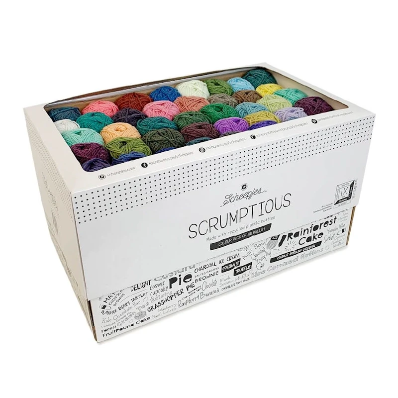 Zestaw Włóczka Scheepjes Scrumptious 80 x 30 g / DS