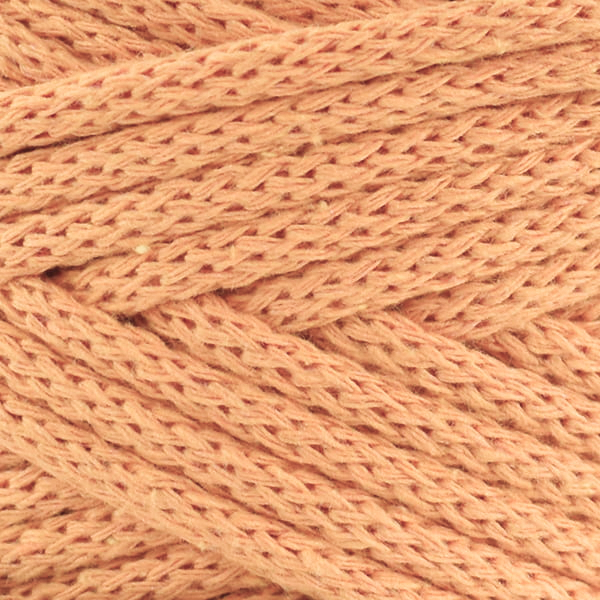 PREMIUM sznurek bawełniany by KOKONKI 5mm / rolka 100m / dynia