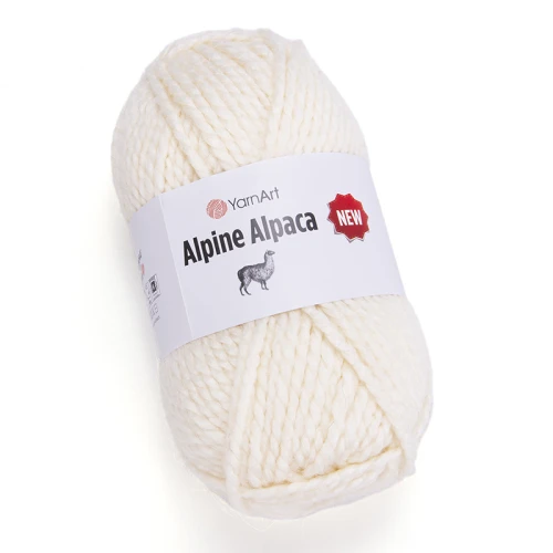 Włóczka YarnArt Alpine Alpaca New 1433 / krem
