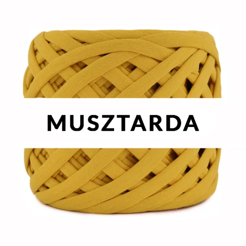 T-shirt Yarn Premium Sznurex / musztarda
