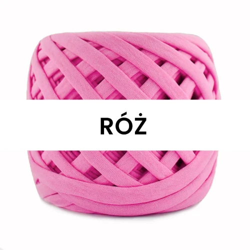 T-shirt Yarn Premium Sznurex / róż