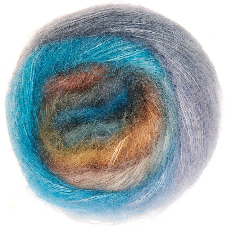 Włóczka Rico Design Super Kid Mohair Loves Silk Print 013