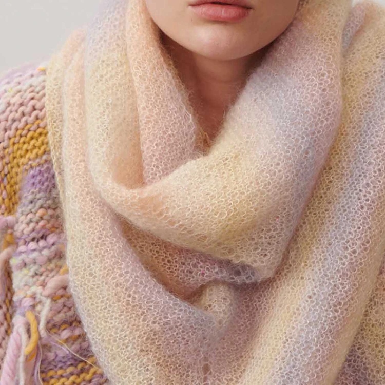 Włóczka Rico Design Super Kid Mohair Loves Silk Print 007