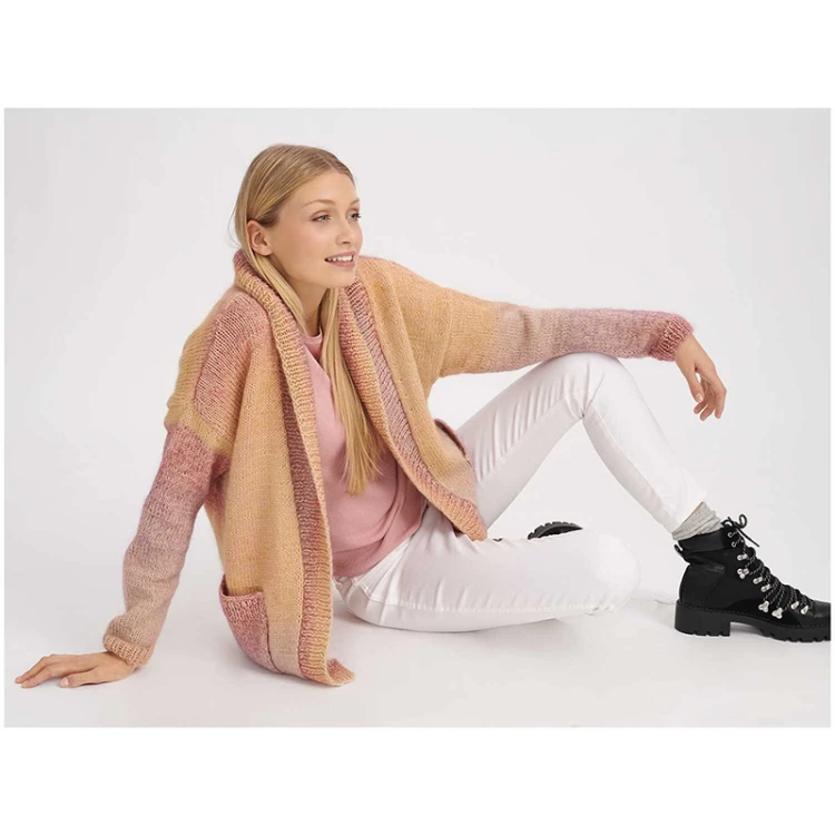 Włóczka Rico Design Super Kid Mohair Loves Silk Print 003