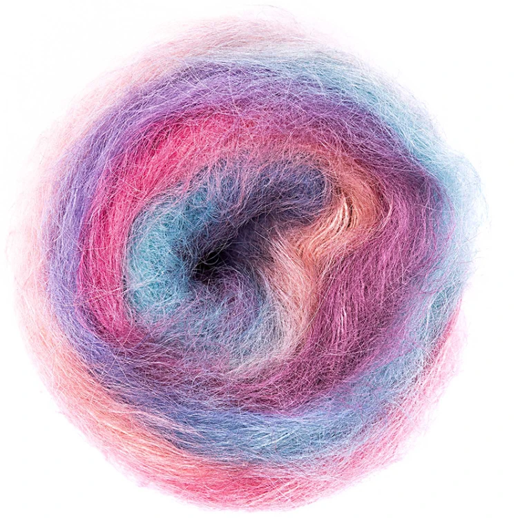 Włóczka Rico Design Super Kid Mohair Loves Silk Print 002