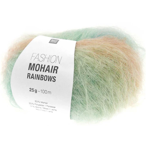 Włóczka Rico Design Fashion Mohair Rainbows 001