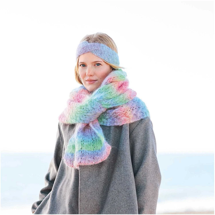 Włóczka Rico Design Fashion Mohair Rainbows 001