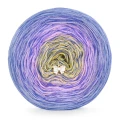 KOKONEK Rare Merino R120 Jasny niebieski/lawenda/jasny róż/żółty + 1 nitka atrament