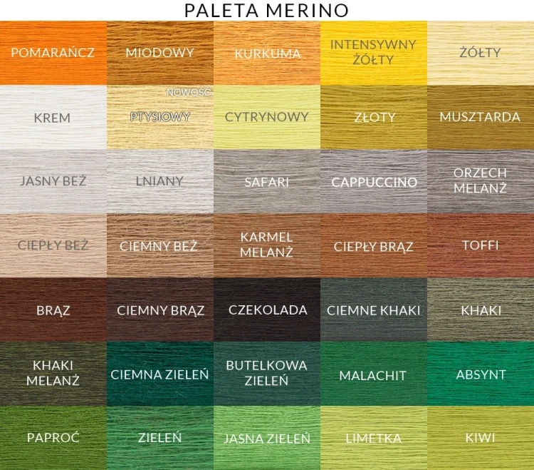 PALETA MERYNOS/AKRYL