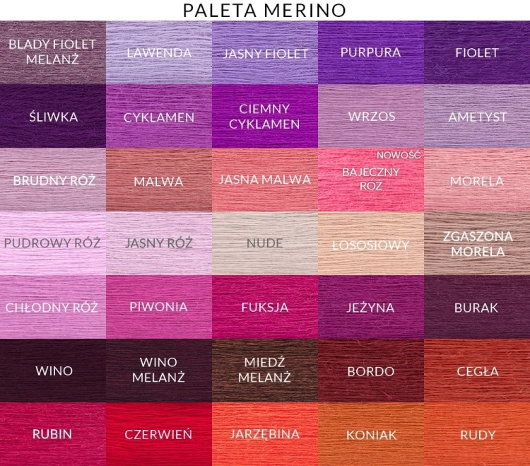 PALETA MERYNOS/AKRYL